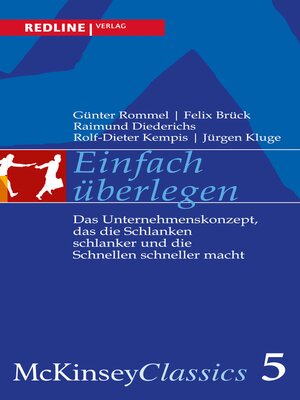 cover image of Einfach überlegen